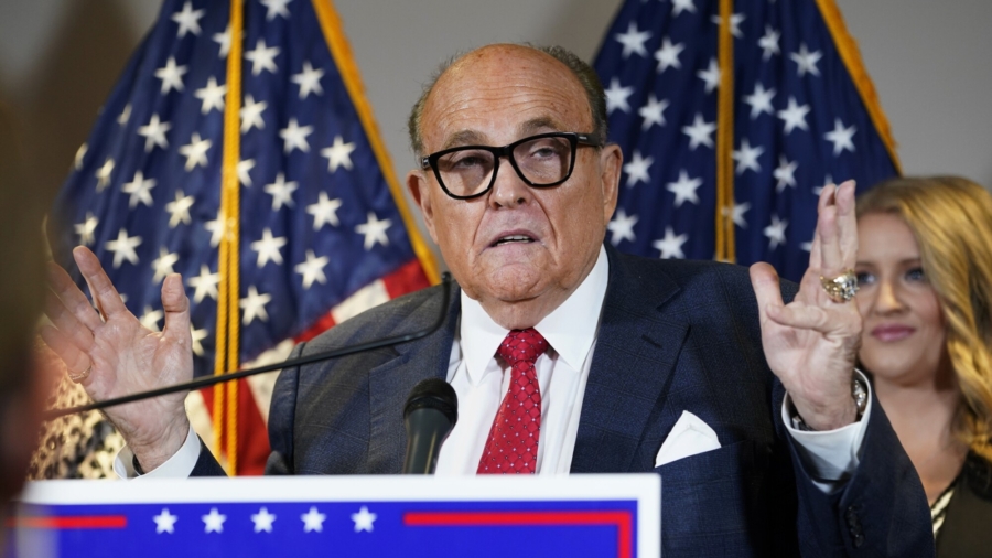 Rudy Giuliani Tests Positive for CCP Virus, Trump Confirms