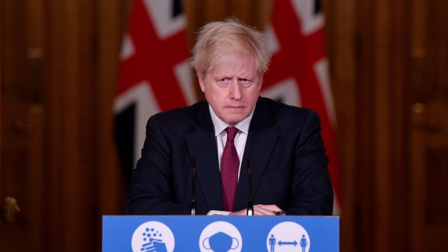 Boris Johnson Cancels Christmas: No Gathering, Shopping as CCP Virus Cases Rise