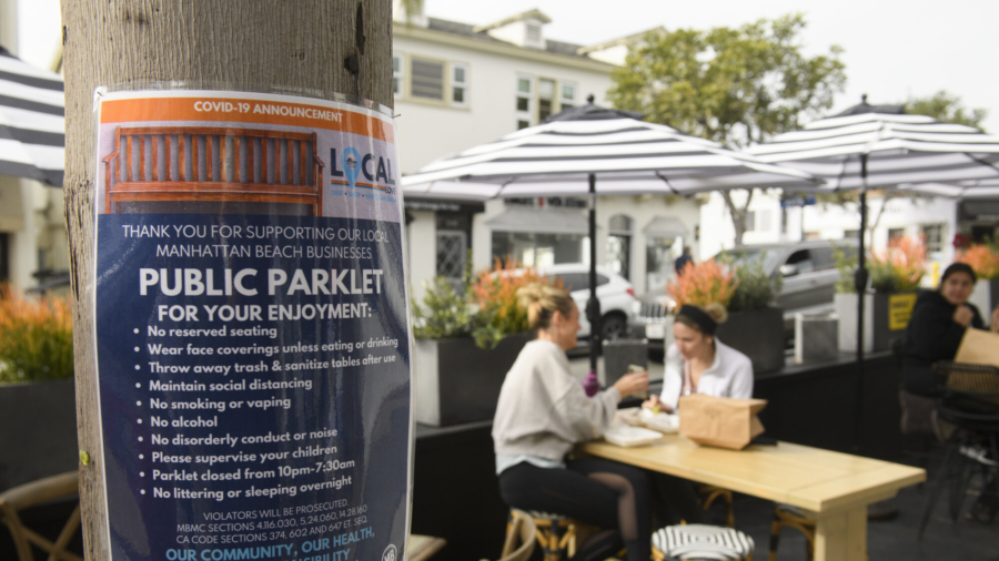 California Restaurant Adapts to Lockdown