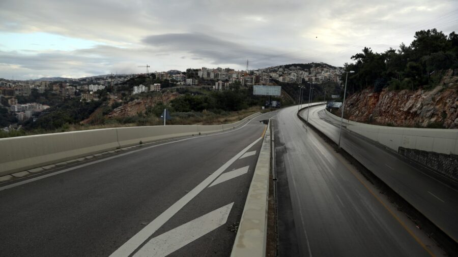 At Virus Tipping Point, Lebanon Imposes All-Day Curfew