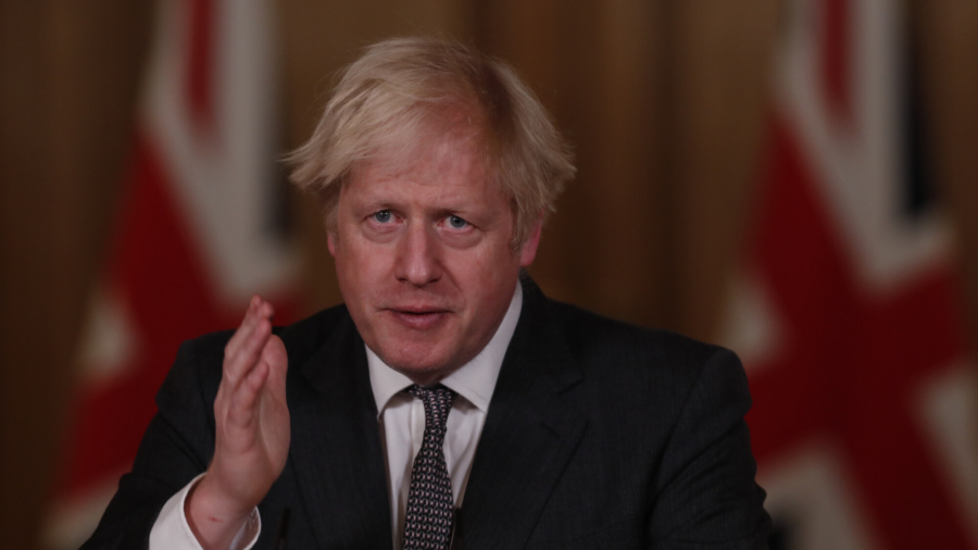 Boris Johnson Announces Full England Lockdown Amid New CCP Virus Variant Fears