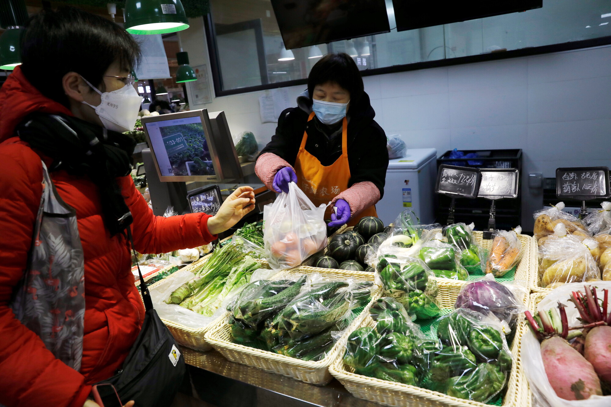 Chinese Vegetable Prices Skyrocket