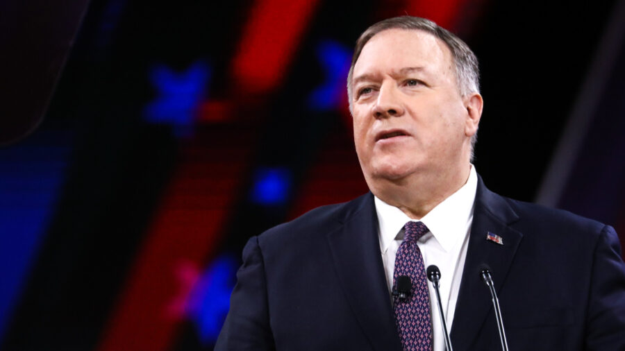 ‘Appalling But Not Unexpected’: Pompeo Condemns Attack on Hong Kong Epoch Times Printing Press