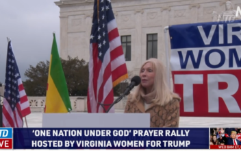 Virginia Women for Trump Rally at Supreme Court for Fair Election