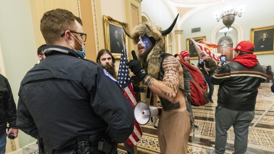 Feds Arrest Man in Horned Helmet Who Entered the Capitol During Jan. 6 Protest
