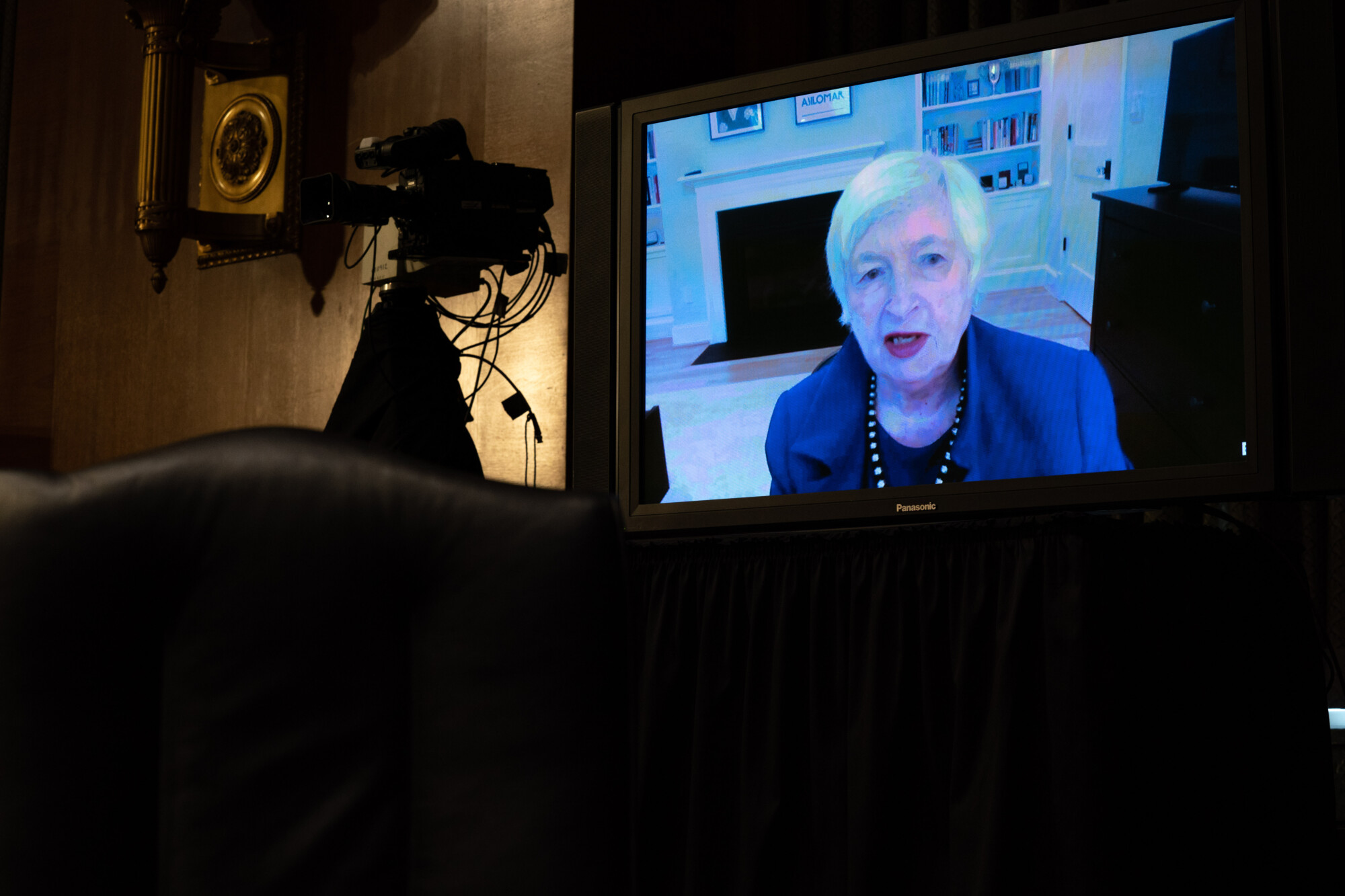 Janet Yellen Urges Congress to ‘Act Big’ on Relief Despite Debt Burden
