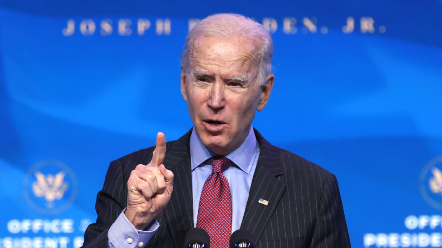 Biden Announces $1.9 Trillion Plan for CCP Virus Relief