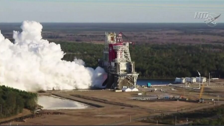 NASA's Boeing Moon Rocket Cuts Short During Test