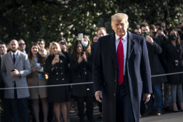 President Trump Departs White House For Border Visit