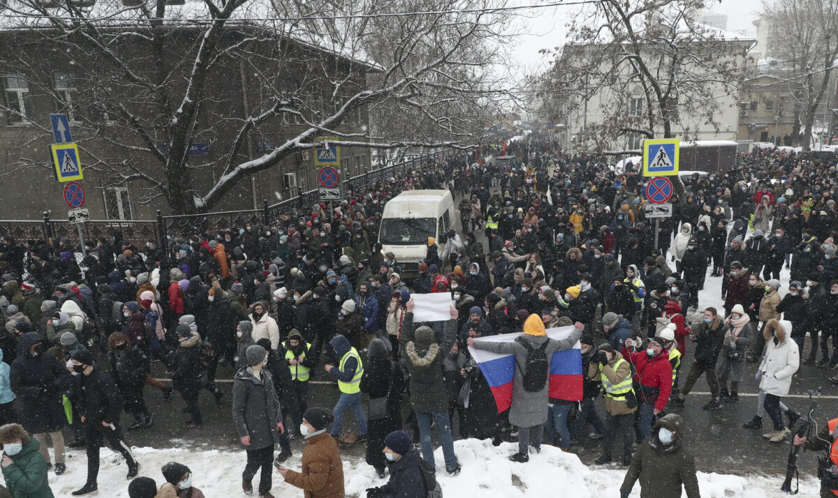 Russia Navalny Protests