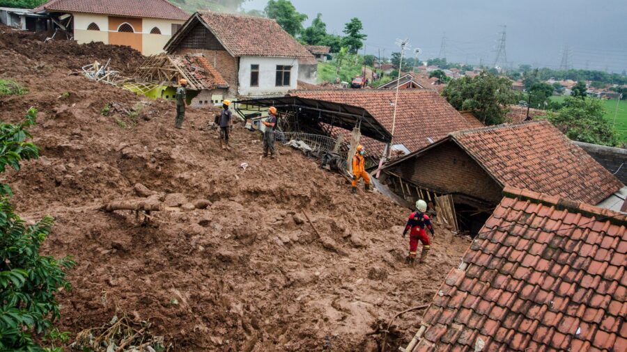 26 Missing, at Least 13 Dead in Indonesia Landslides
