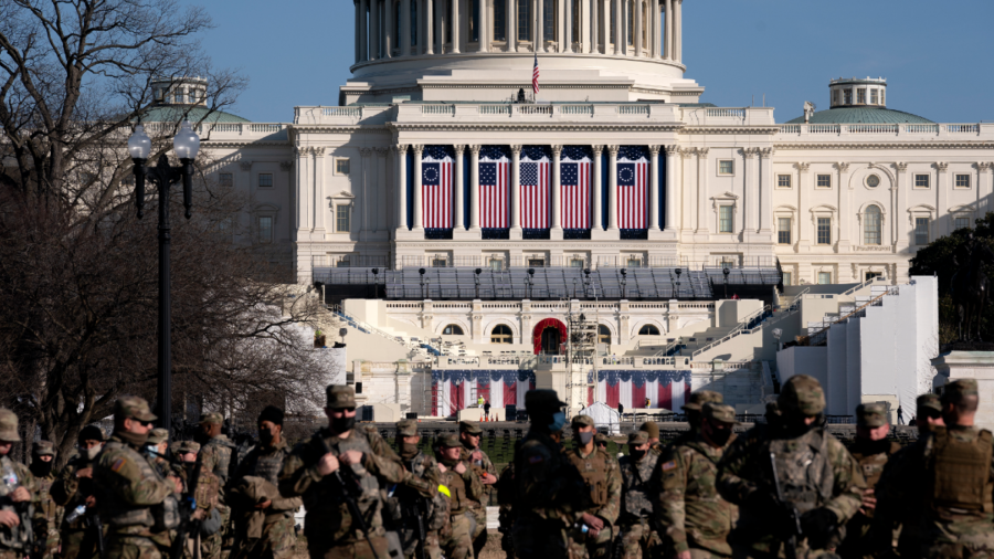 DC Sets Up Security Ahead of Inauguration