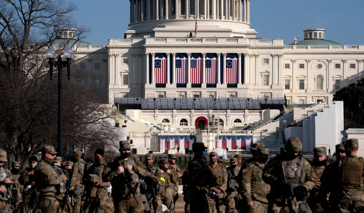 DC Sets Up Security Ahead of Inauguration