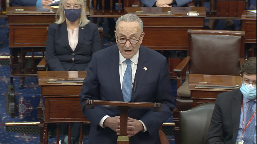 Schumer Prioritizes Impeachment Trial