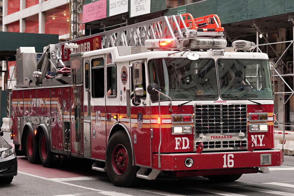 Auto Repair Shop Caught on Fire in Brooklyn