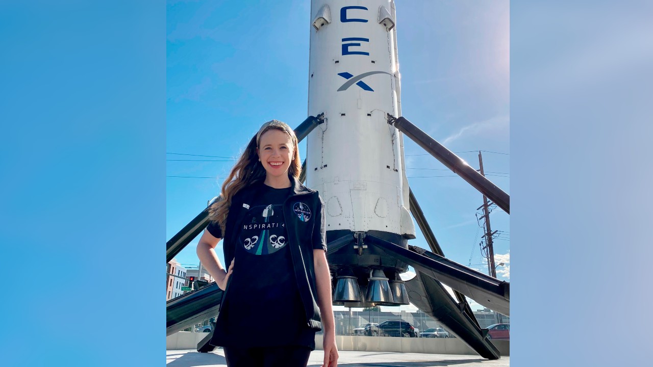 Bone Cancer Survivor to Join Billionaire on SpaceX Flight | NTD