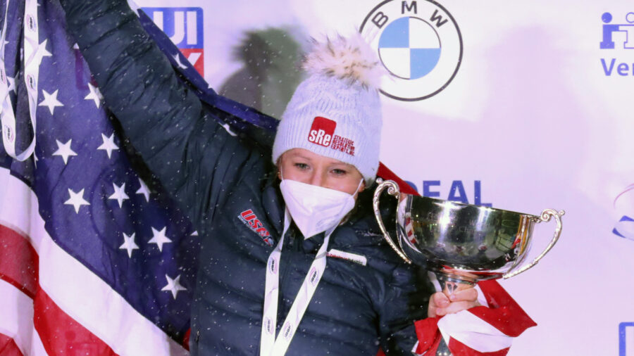 Humphries, Jones Win Historic World Bobsled Title for US