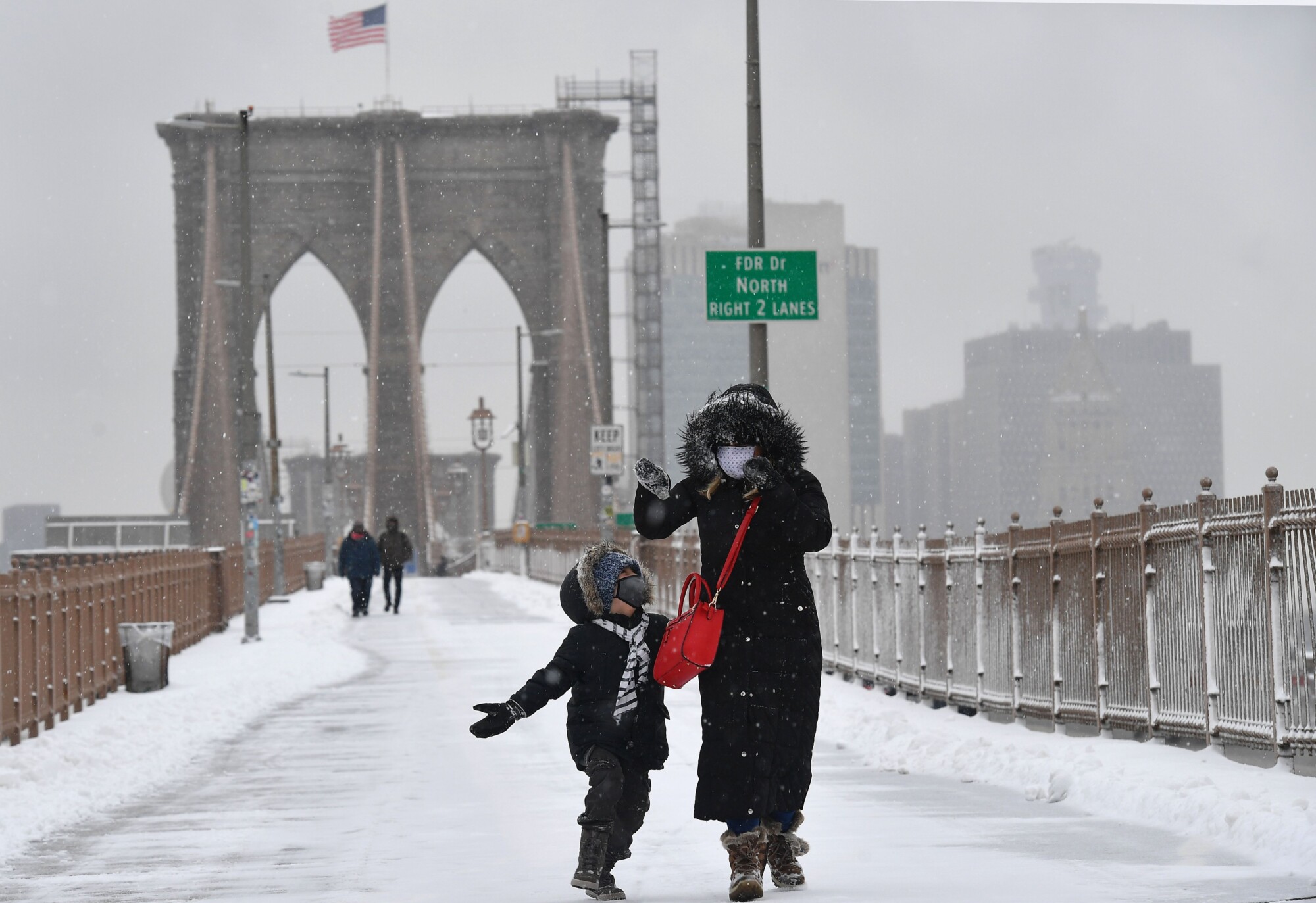 Winter Storm Moves Into Northeastern US
