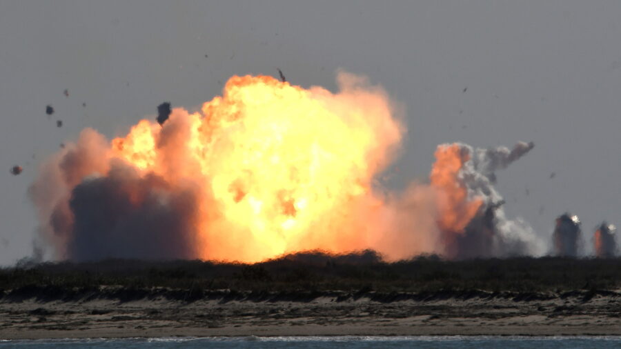 SpaceX Starship Prototype Rocket Explodes on Landing After Test Launch