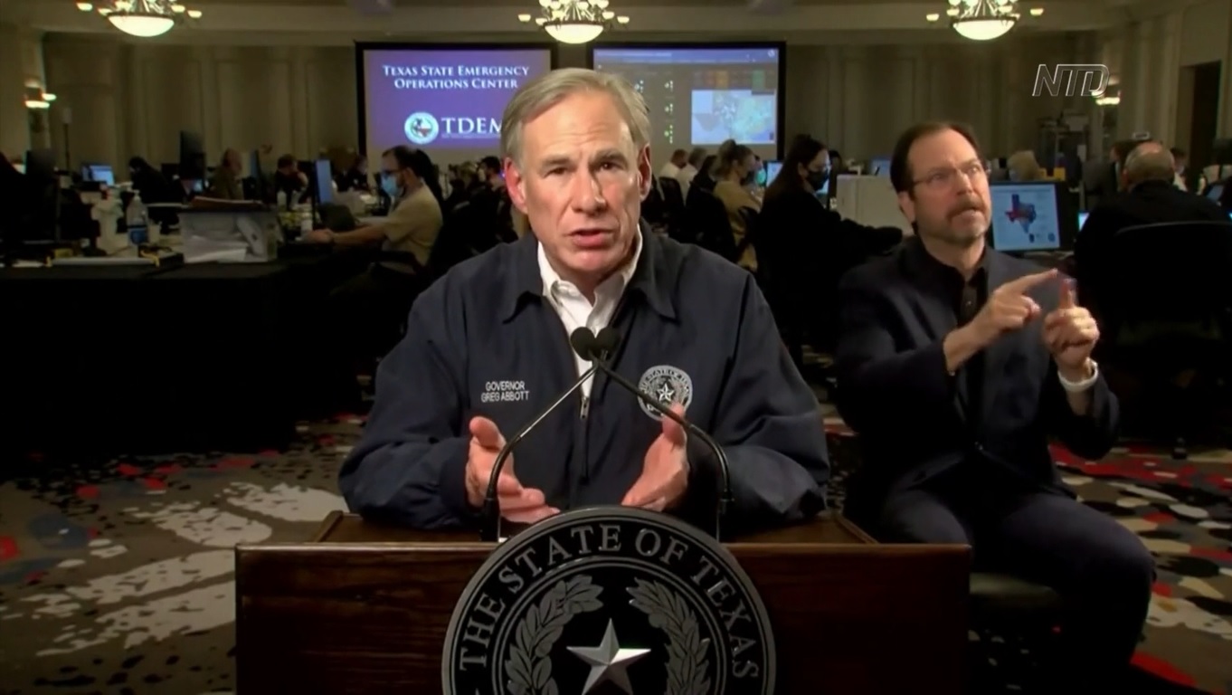 Texas Governor Promises to Fix Power Grid