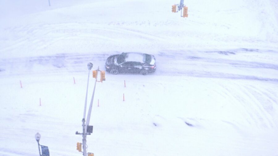 Man Killed in SUV Stuck in a Snowbank When the Vehicle Caught Fire