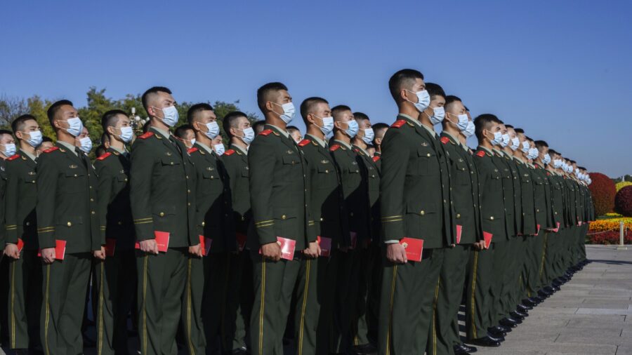 Children in China Carry 'Dynamite Bag' In Military-Themed Game