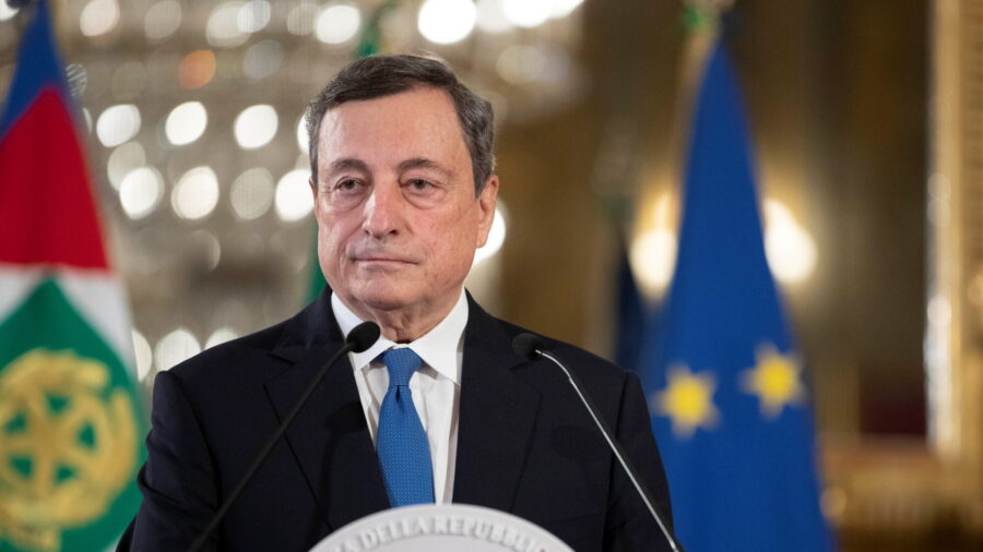 Italy’s Draghi Looks to Fractured Parties to Back New Government