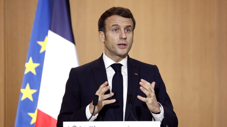 French President Blasts Social Media Platforms