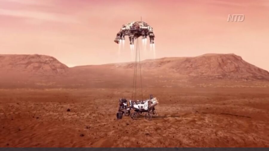 NASA Expects White-Knuckle Mars Rover Landing