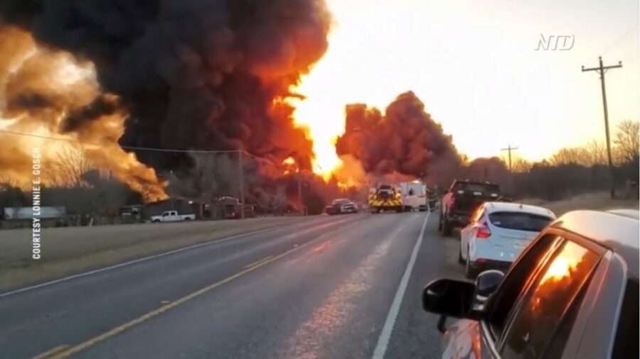 No Injuries in Massive Train Crash Explosion