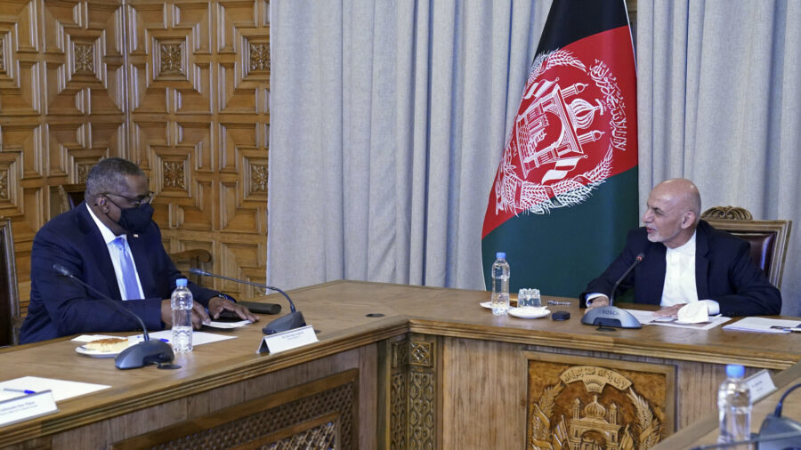 US Defense Secretary Meets Afghan President Amid Peace Process Review
