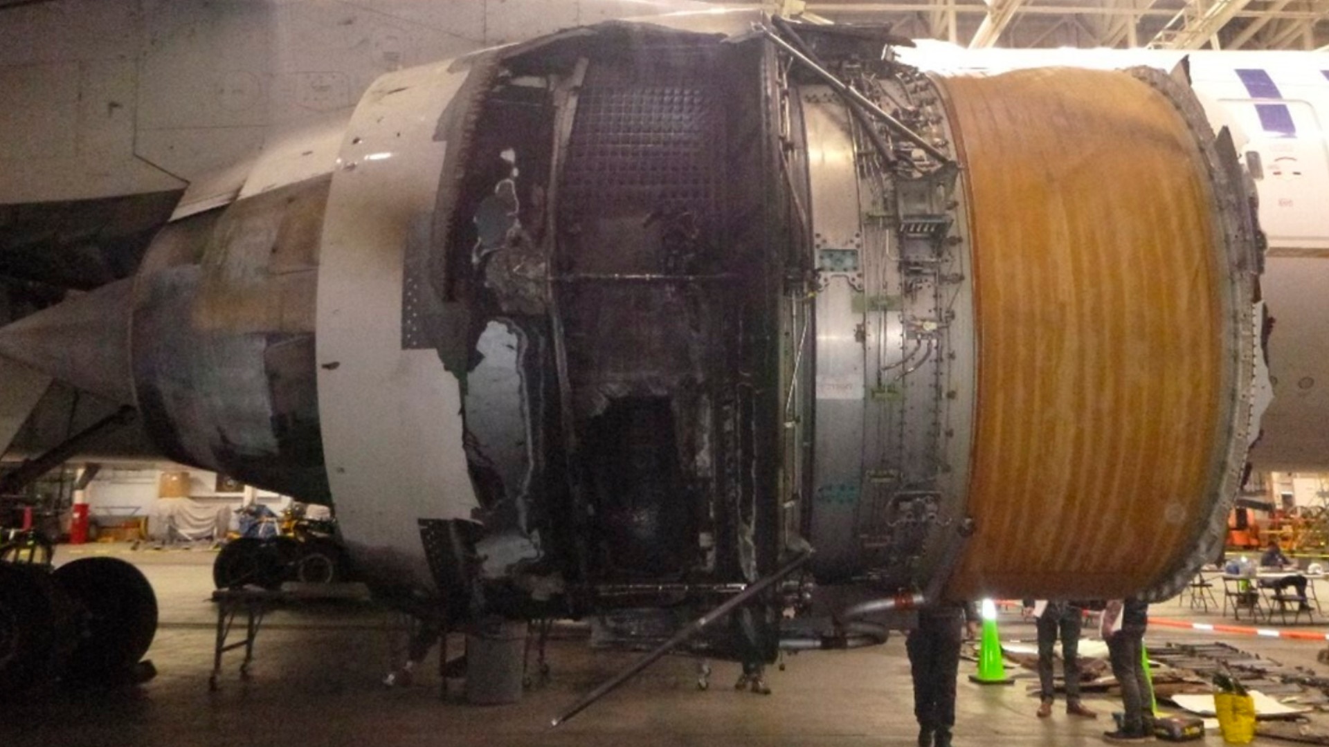 Exam Finds Multiple Cracks in Part of United Jet’s Engine