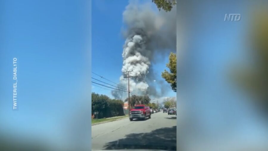 Illegal Firework Explosion in Southern California
