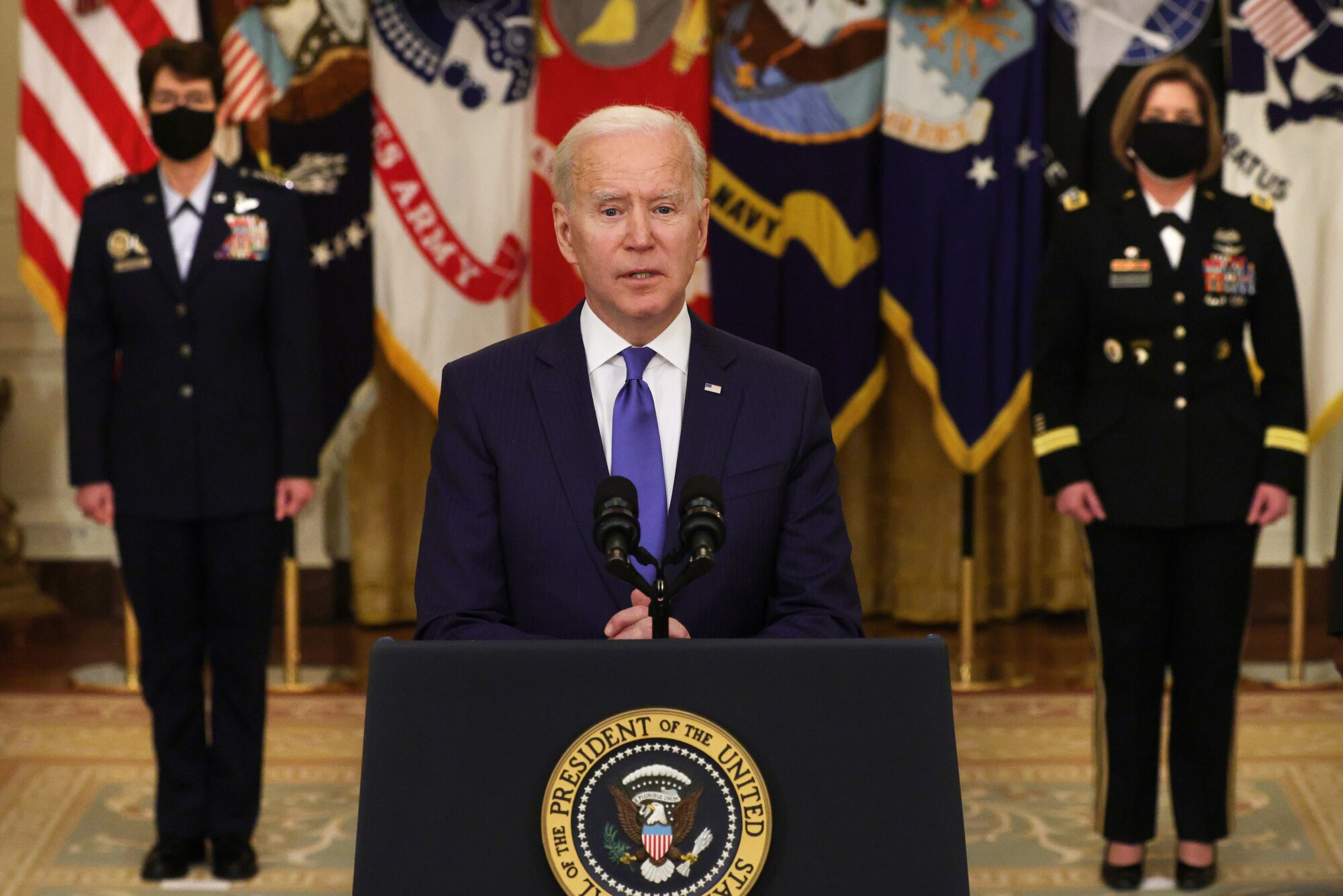 Biden Signs 2 Executive Orders on Gender Issues