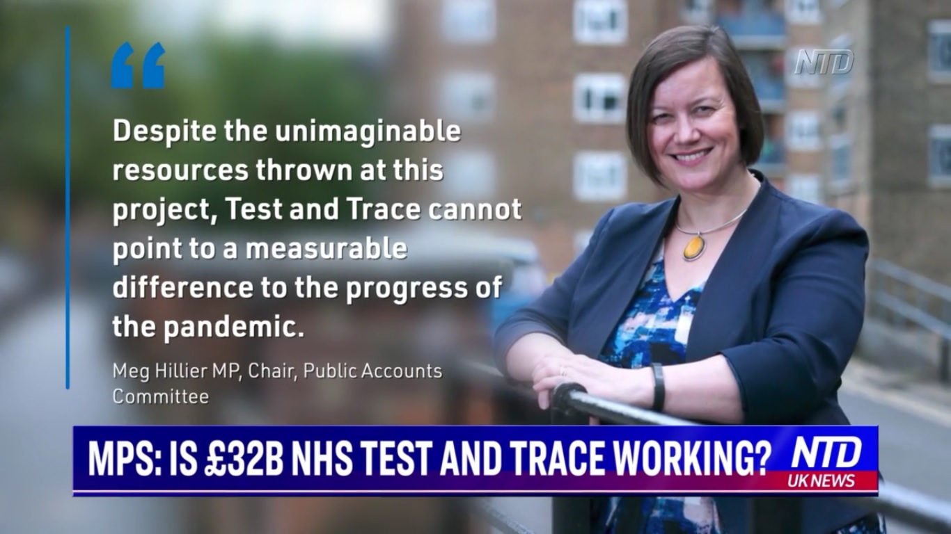 Committee Impact of 37 Billion Pound TestandTrace System Is Unclear