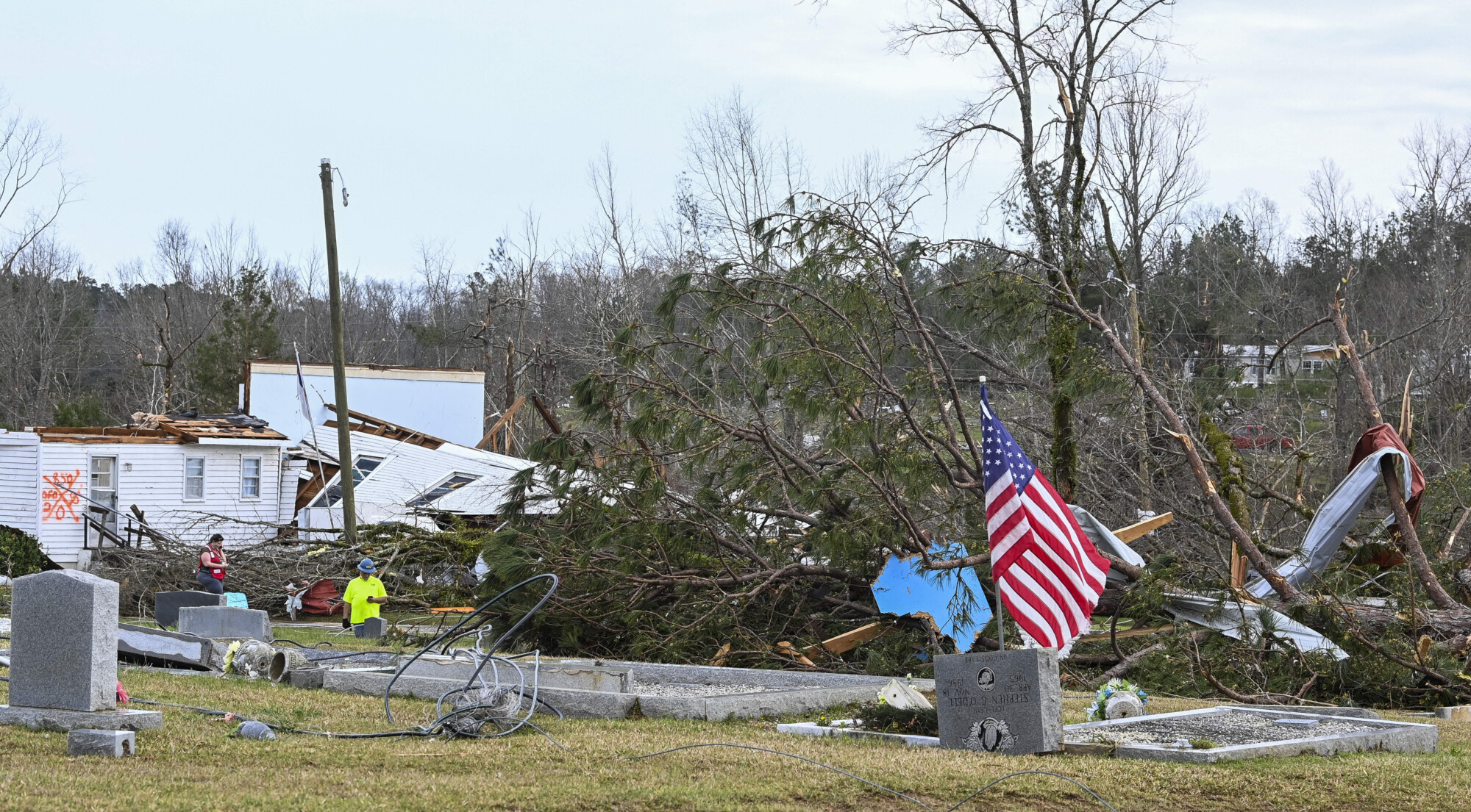 Southern States Wrecked by Wave of Tornadoes