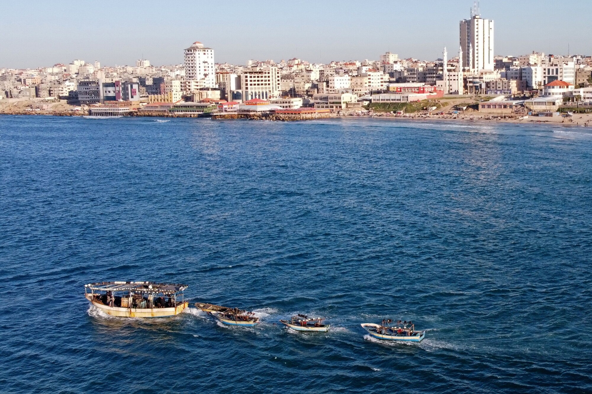 Gaza Fishermen Killed by Israeli Drone Caught in Nets, Hamas Says