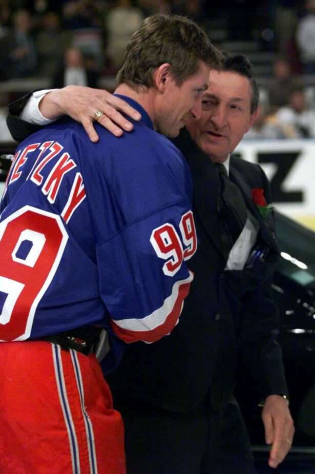 Walter and Wayne Gretzky