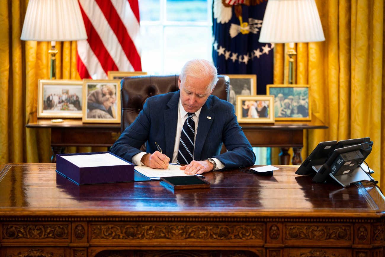 Biden Signs $1.9 Trillion COVID-19 Relief Bill
