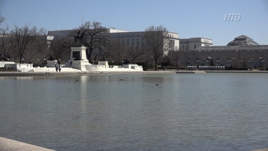 Fence Around Capitol Partially Taken Down