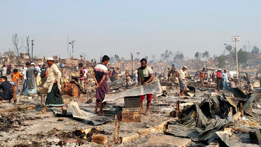 ‘Devastating’ Fire at Rohingya Camp in Bangladesh Kills 15, Leaves 400 Missing: UN