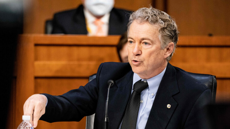 Sen. Rand Paul Calls Fauci's Mask Wearing 'Theater'