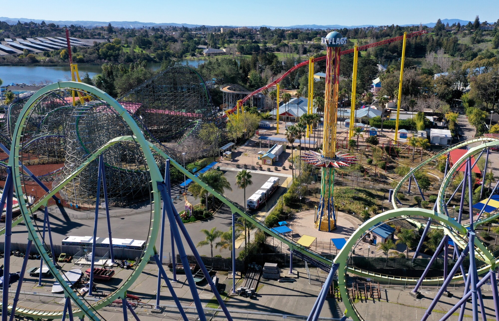 California Six Flags Rides To Reopen On April 1 NTD