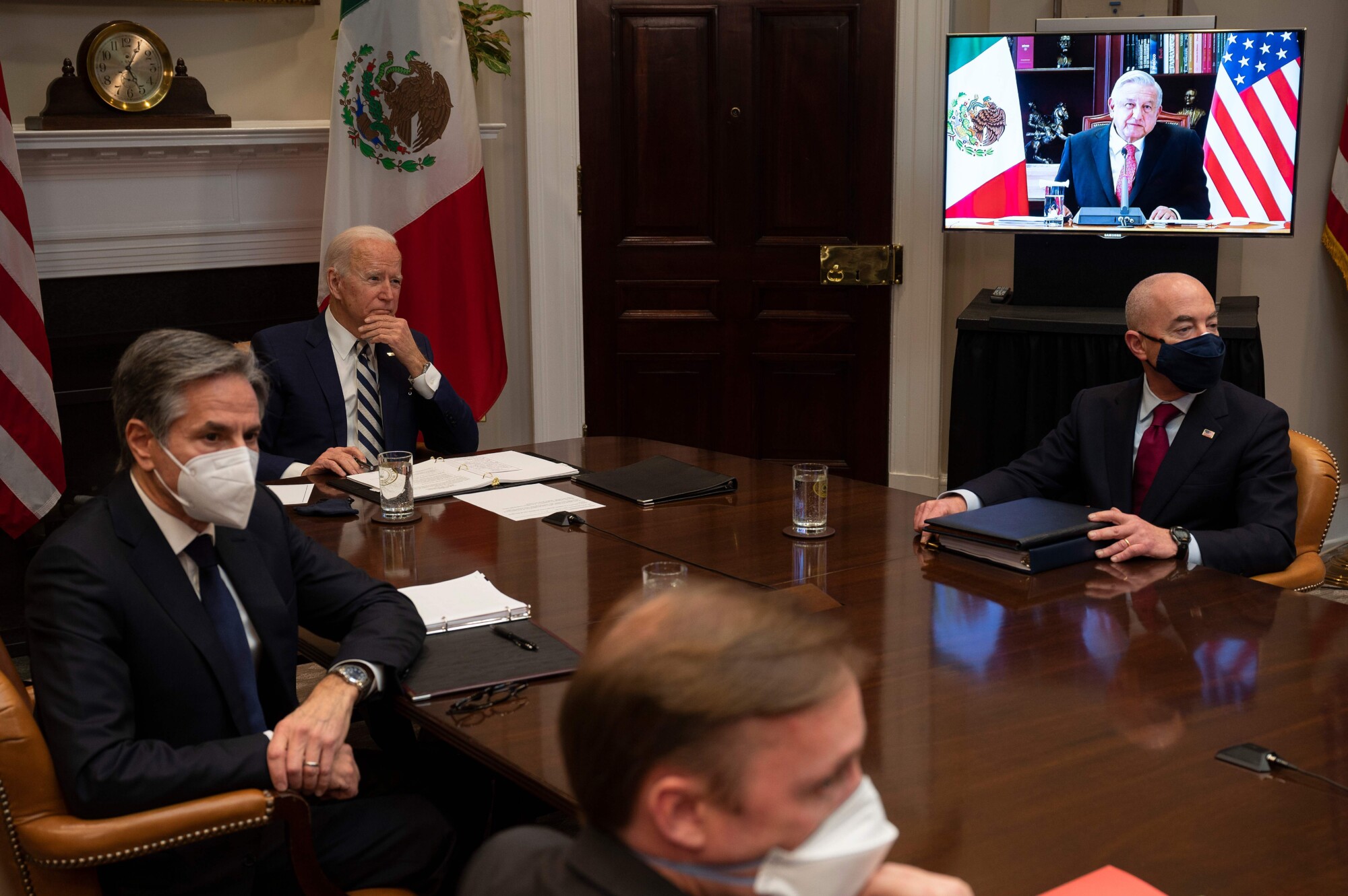 Biden Meets Virtually With Mexican Leader on Immigration, CCP Virus, Climate Issues