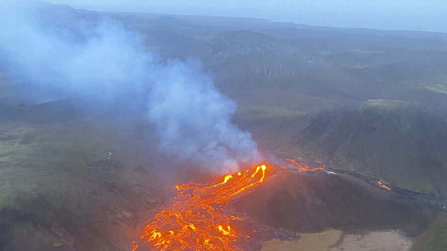 Iceland’s Meteorological Office Reports 2nd Sylingarfell Volcanic Eruption in Two Months