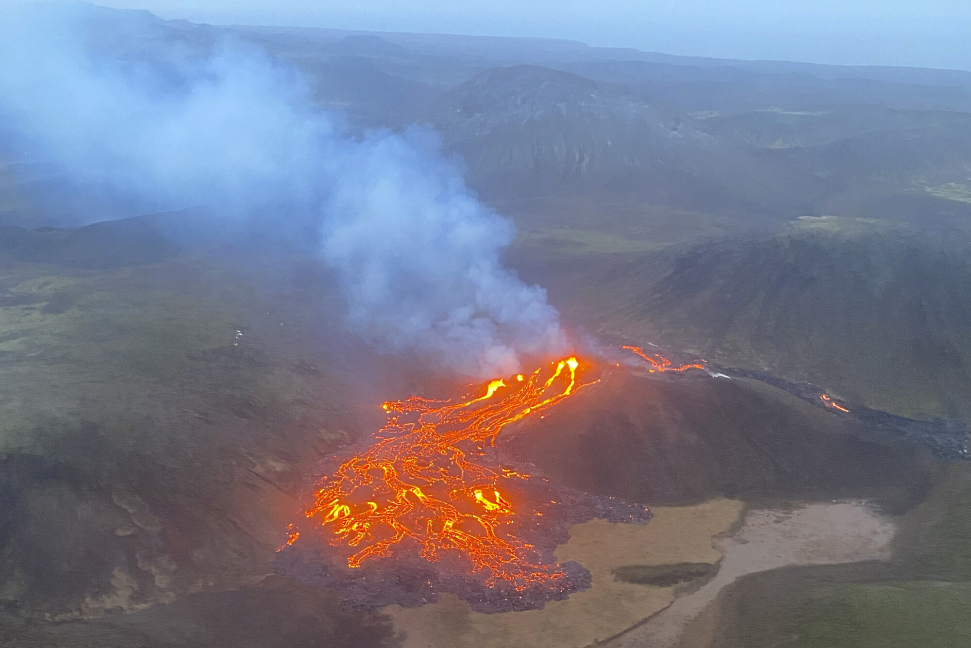 Iceland’s Meteorological Office Reports 2nd Sylingarfell Volcanic Eruption in Two Months
