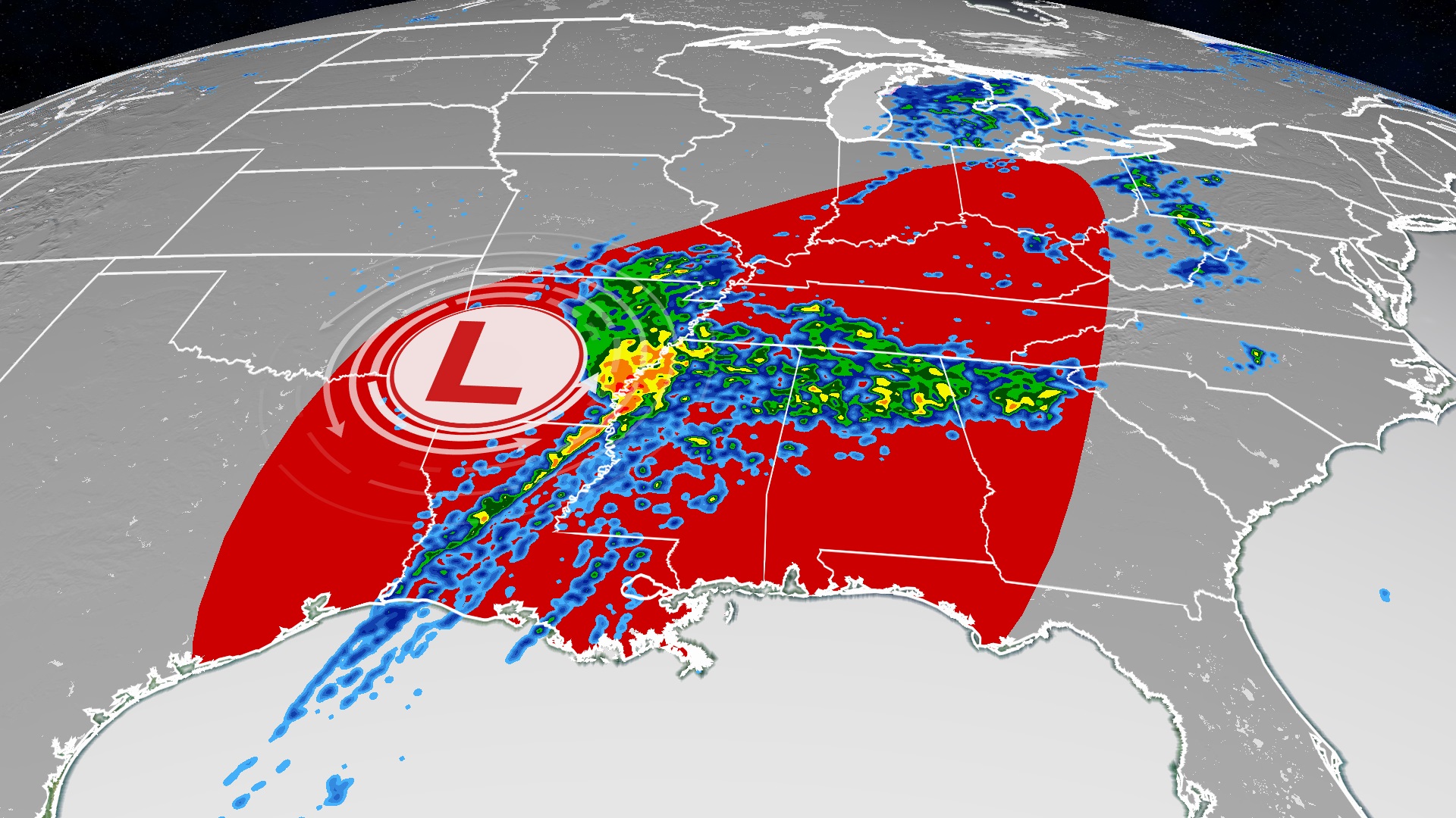 Strong Tornadoes and Severe Weather Will Threaten Millions Across the South—Again