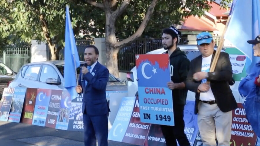 Australians Protest New Chinese Consulate