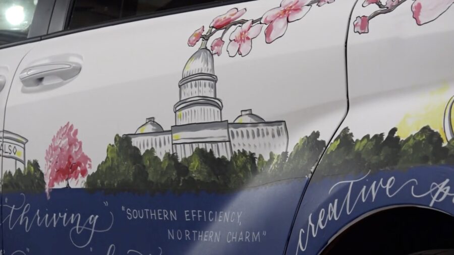 DC Celebrates Spring With Petal Porch Parade