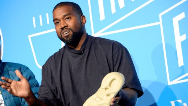 Kanye West speaks on stage at the Fast Company Innovation Festival in New York City, on Nov. 7, 2019. (Brad Barket/Getty Images for Fast Company)